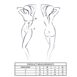 Passion - Evalie Body Schwarz S/M