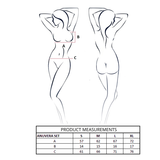 Passion - Anuvera Bh + String Set Weiss L/XL