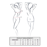 Passion - Sensie Body Schwarz S/M