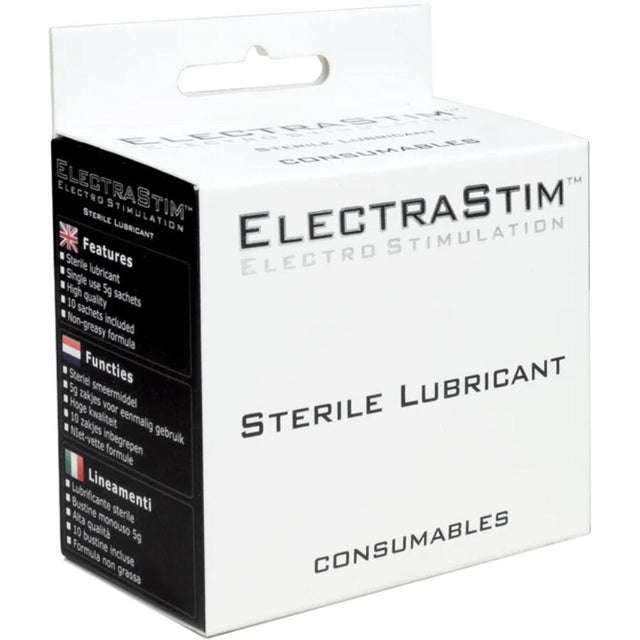 Electrastim - Steriles Gleitmittel 10 Einheiten