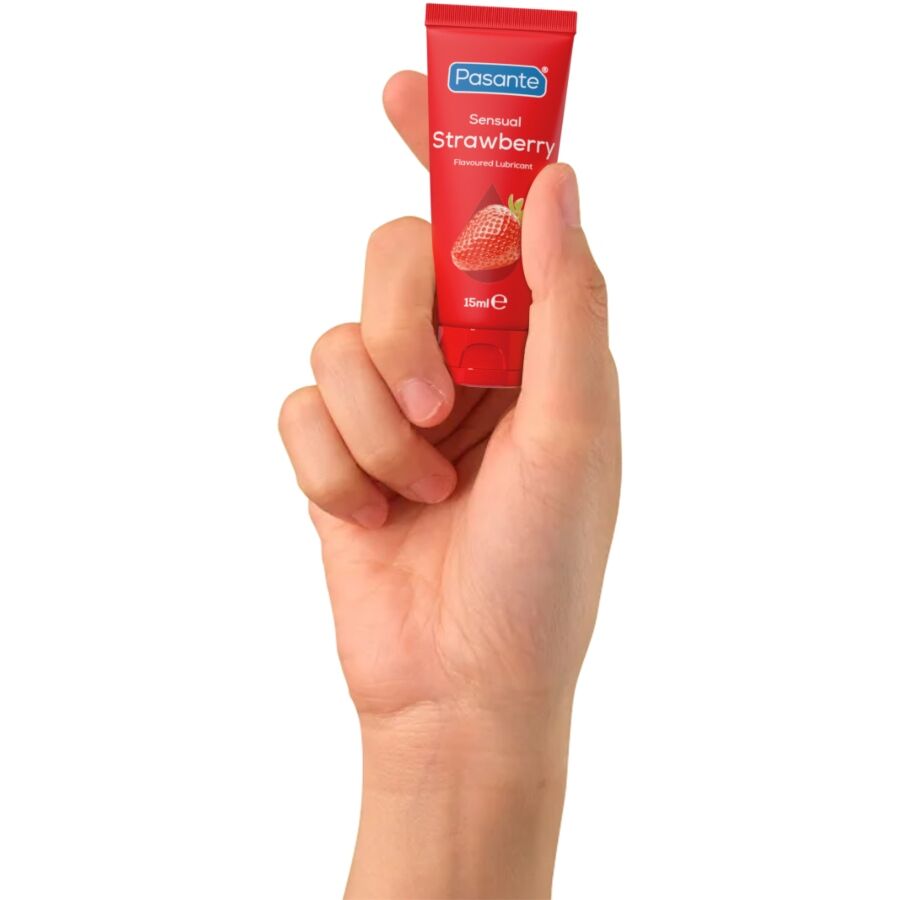 Pasante - Packung Sortierte Gleitmittel mit Geschmack 5 Einheiten x 15 ml