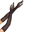 Leg Avenue - Opera Lange Netzhandschuhe Schwarz