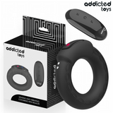 Addicted Toys - Vibrierender Cockring mit Wärmeeffekt und Fernbedienung