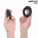 Addicted Toys - Vibrierender Cockring mit Wärmeeffekt und Fernbedienung