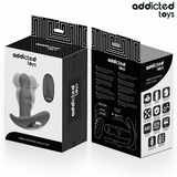 Addicted Toys - Rotierender Vibrierender Analstecker mit Fernbedienung