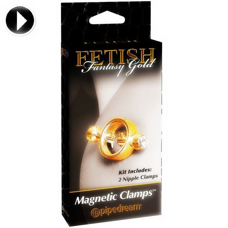Fetisch-Toy Magnetic Clamps Gold.3