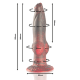 Epic - Prometheus Dildo Titan in Flames Wiederaufladbare Fernbedienung