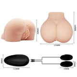 Crazy Bull - Realistische Vagina und Anus mit Vibrationsposition 8