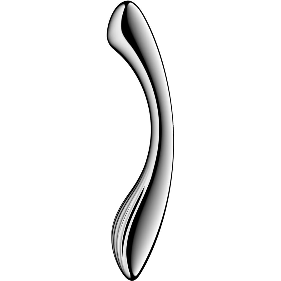 Satisfyer - Pure Gravity 1 Doppelendeller Dildo aus Edelstahl
