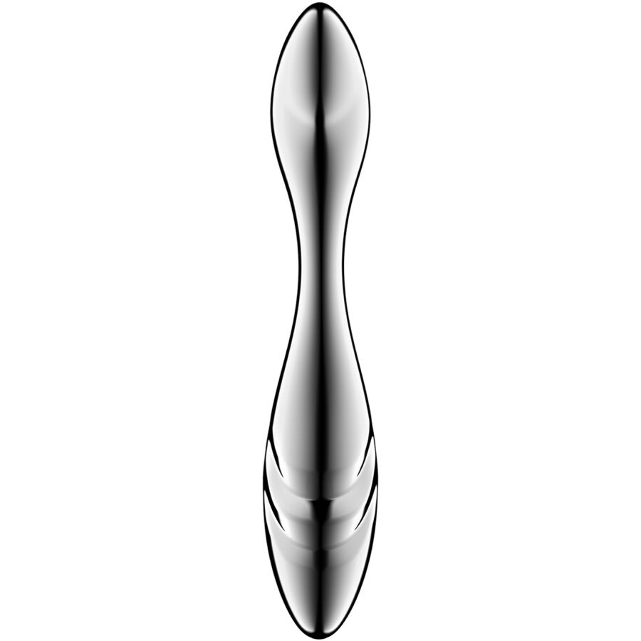 Satisfyer - Pure Gravity 3 Edelstahl Doppelendeller Dildo