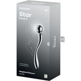 Satisfyer - Star Force 2 Doppeldildo aus Edelstahl