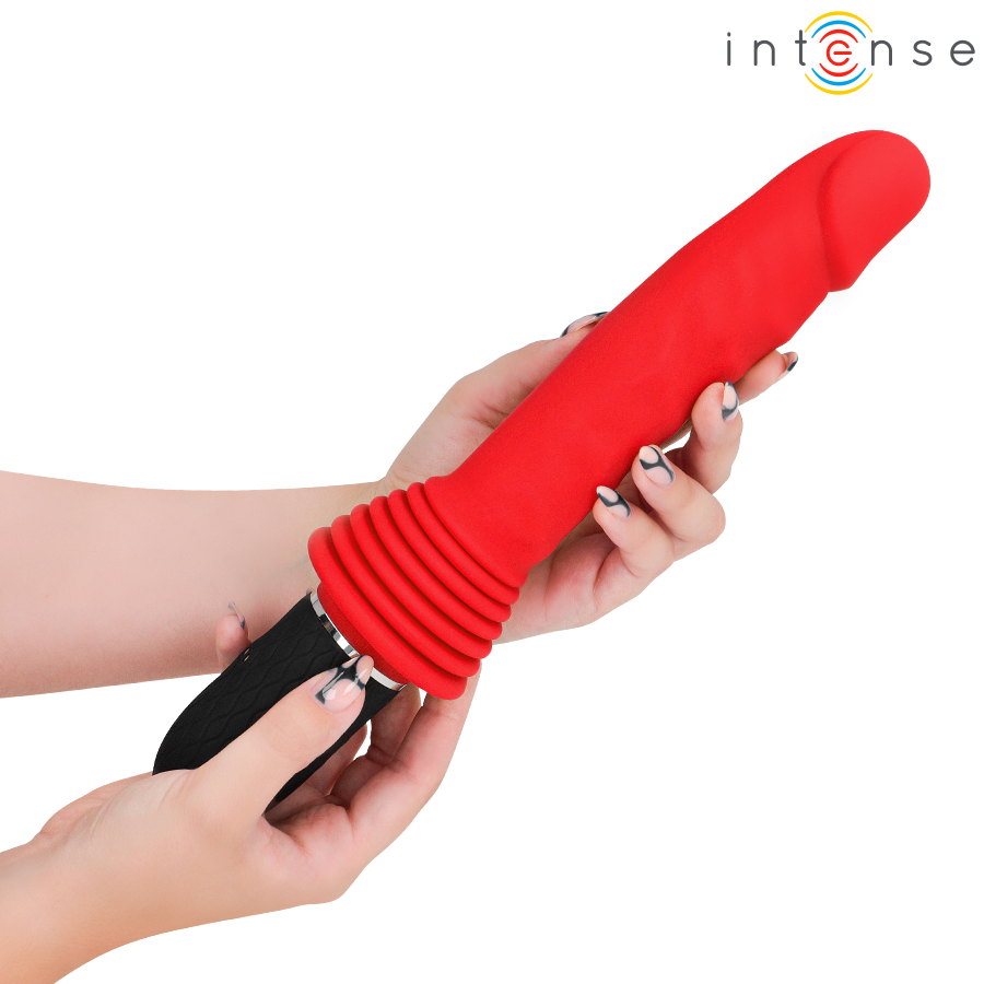 Intense - Cynthia Fernbedienungs-Stossvibrator mit Wärmefunktion