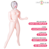 Intense Dolls - Aufblasbare Puppe Ingrid mit Drei Öffnungen