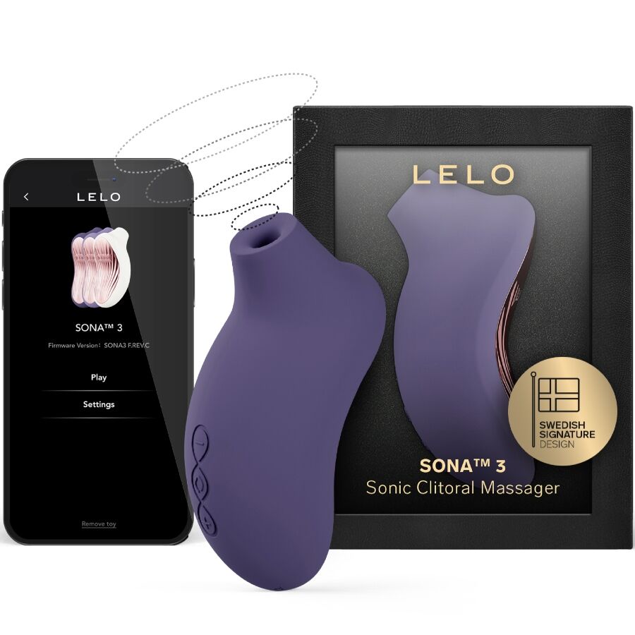 Lelo - Sona 3 Sonic Klittorialmassagegerät Cyber Purple