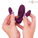 Intense - Sandra Klappe- und Vibrationsklemmstimulator mit Fernbedienung