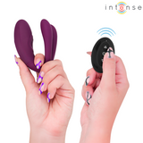 Intense - Sandra Klappe- und Vibrationsklemmstimulator mit Fernbedienung