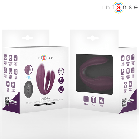 Vibrator Sandra Klappe- und Vibrationsklemmstimulator mit Fernbedienung.7