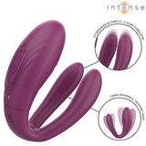Intense - Sandra Klappe- und Vibrationsklemmstimulator mit Fernbedienung