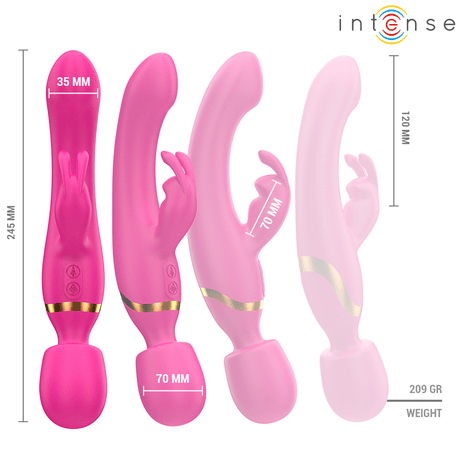 Intense - Winona Doppelvibrator Hase & Stab