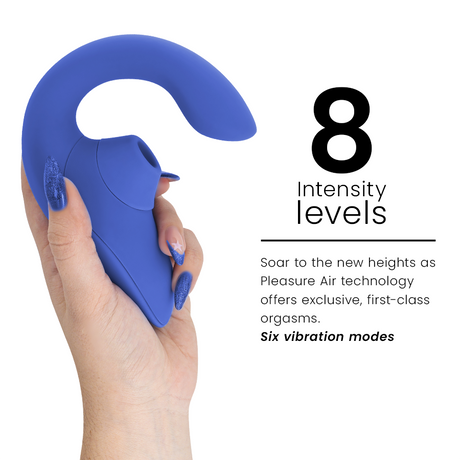 Womanizer - Blend Rabbit Vibrator Stimulator Vibrant Blue