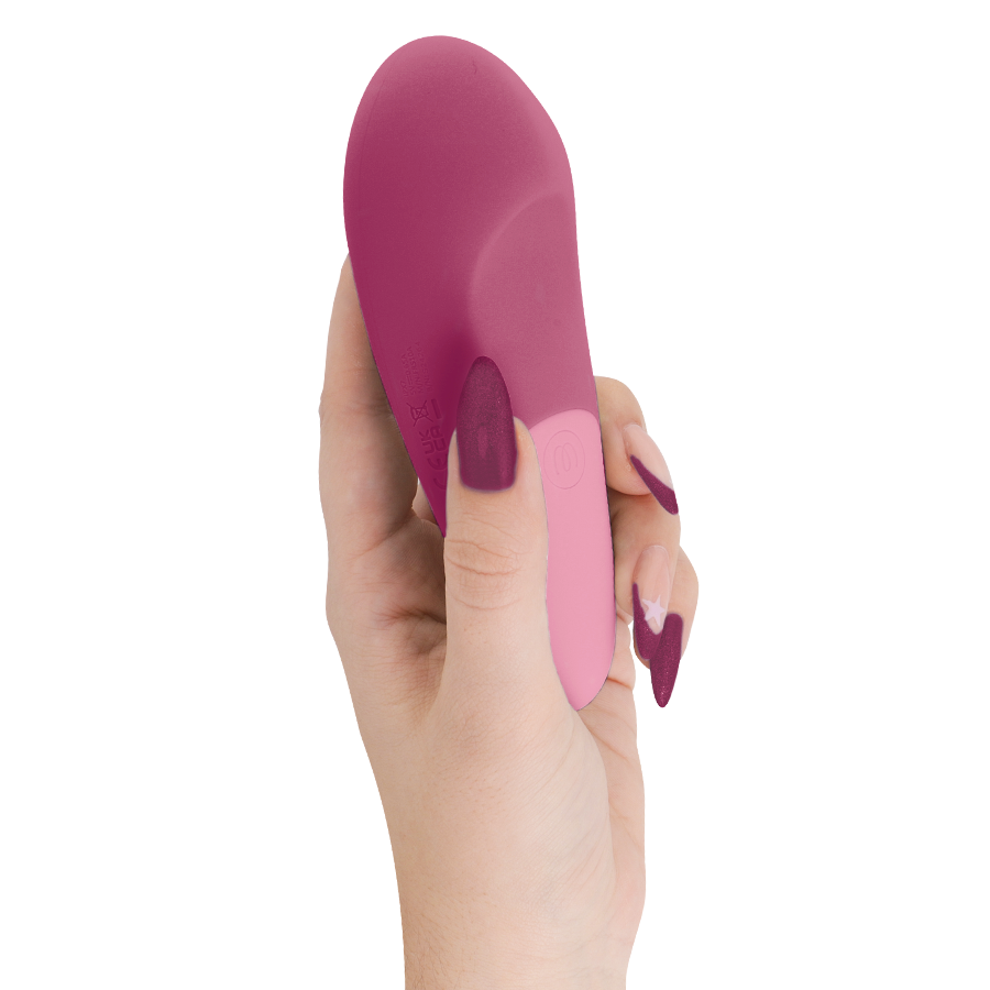 Womanizer - Vibe Lay-On Silent Vibrator Dusky Pink