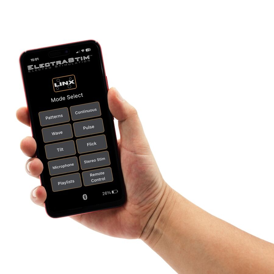 Electrastim - Linx Zweikanal-Elektrostimulator mit App und Fernbedienung