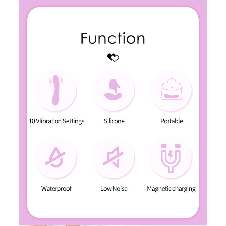 Pretty Love - Dj Rabbit Purple g-Spot Vibrator