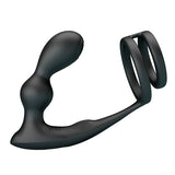 Mr Play - Vibrierender Analplug mit Penisring und Fernbedienung