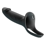 Pretty Love - Landon Black Vibrating Strap-On