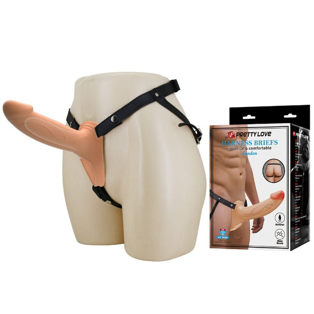 Pretty Love - Landon Vibrations-Strap-On für Hellhaut