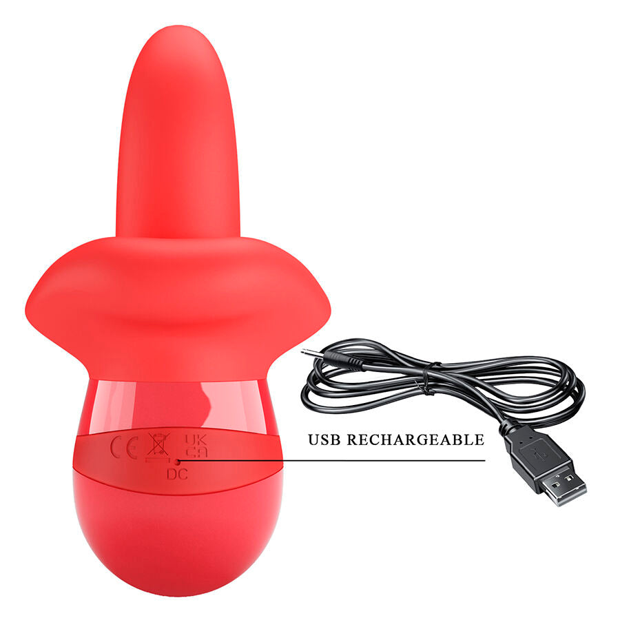 Pretty Love - Obelia Masturbator Zungenvibrator mit Orbitalbewegung