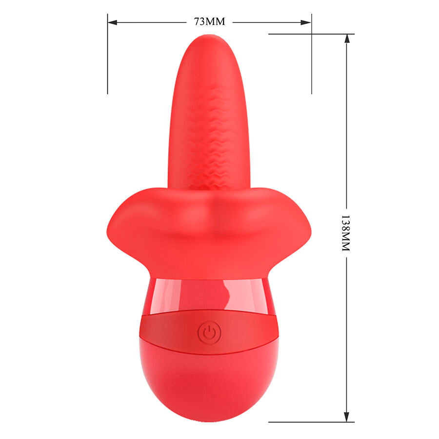 Pretty Love - Obelia Masturbator Zungenvibrator mit Orbitalbewegung