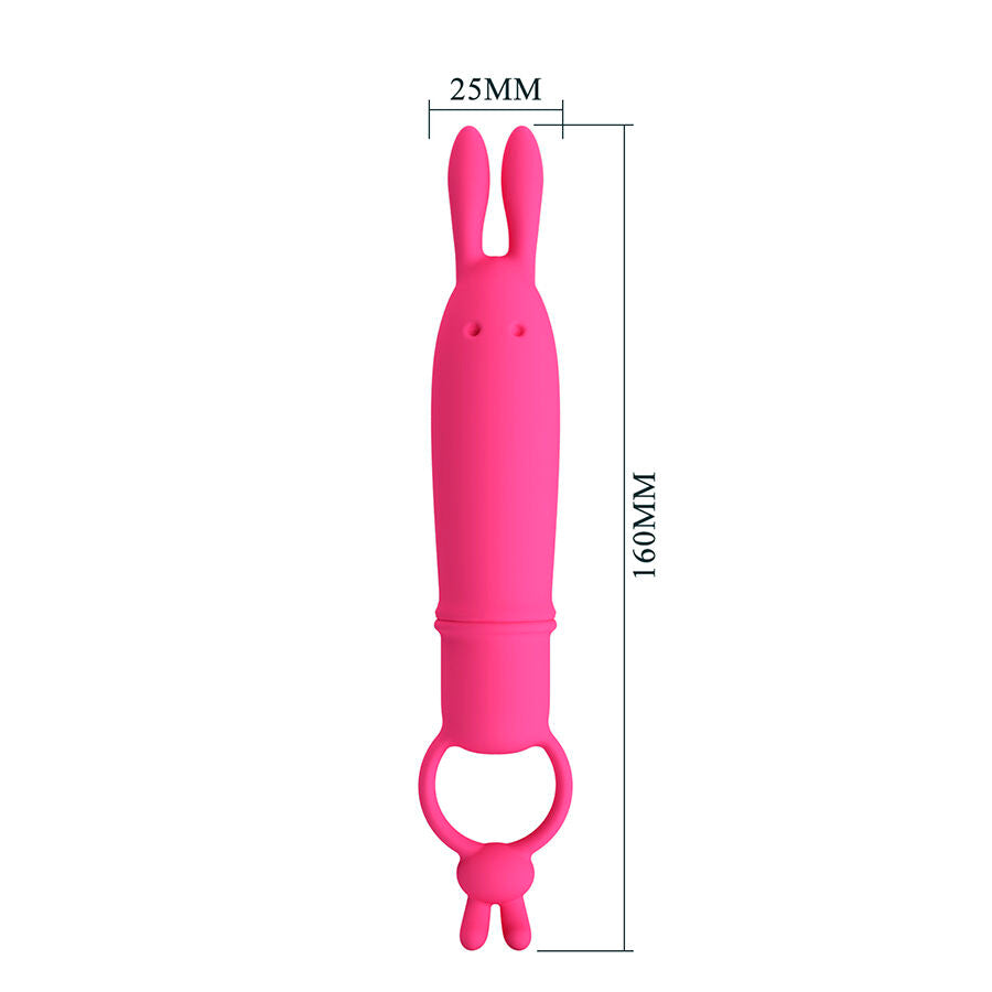 Pretty Love - Delia Rabbit Vibrator mit Widerstandsring