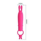 Pretty Love - Delia Rabbit Vibrator mit Widerstandsring