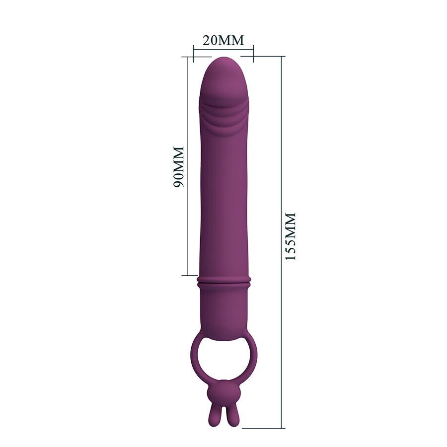 Pretty Love - Cora Vibrator Penisform mit Widerstandsring