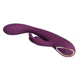 Pretty Love - Emma Rabbit Lila Vibrator mit Stimulator