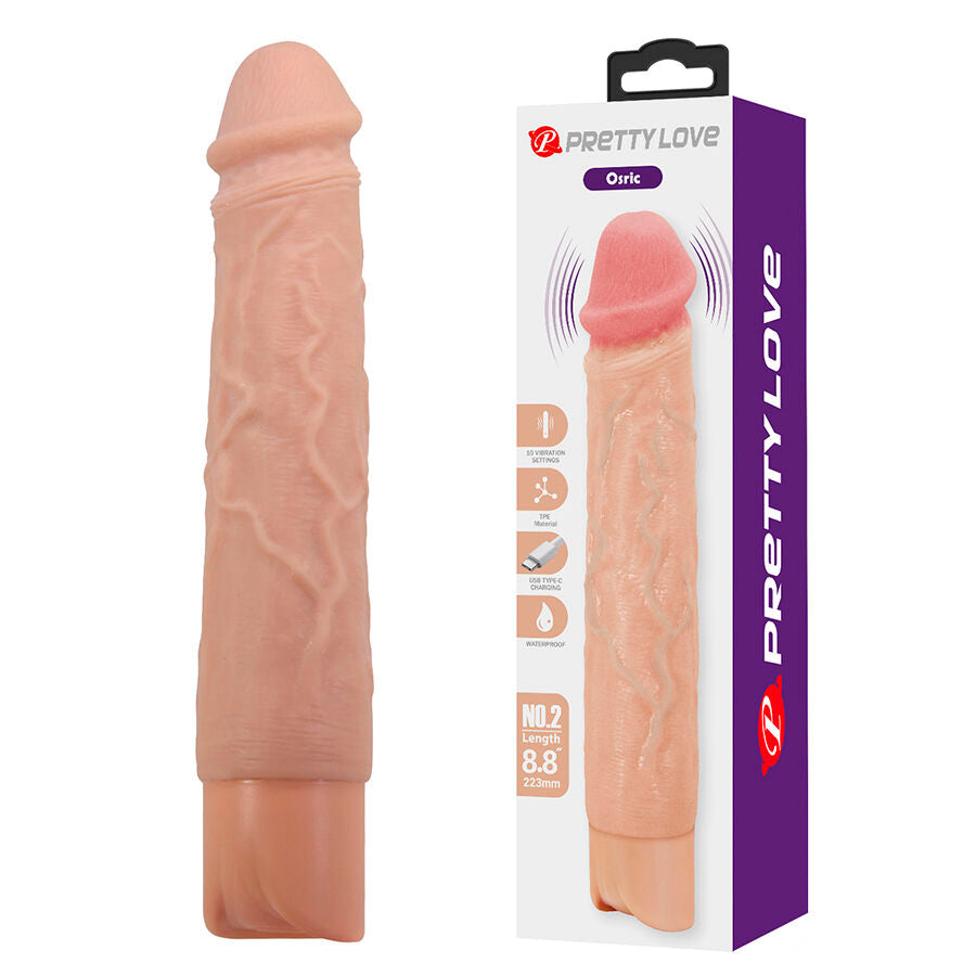 Pretty Love - Osric Flexibler Realistischer Vibrator