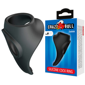 Crazy Bull - Zadok Ergonomischer Ring mit Perinealstimulator