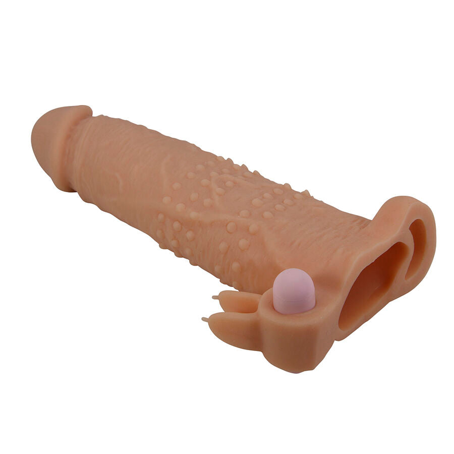 Pretty Love - Quillon Penishülle mit Klitorisstimulator und Vibration
