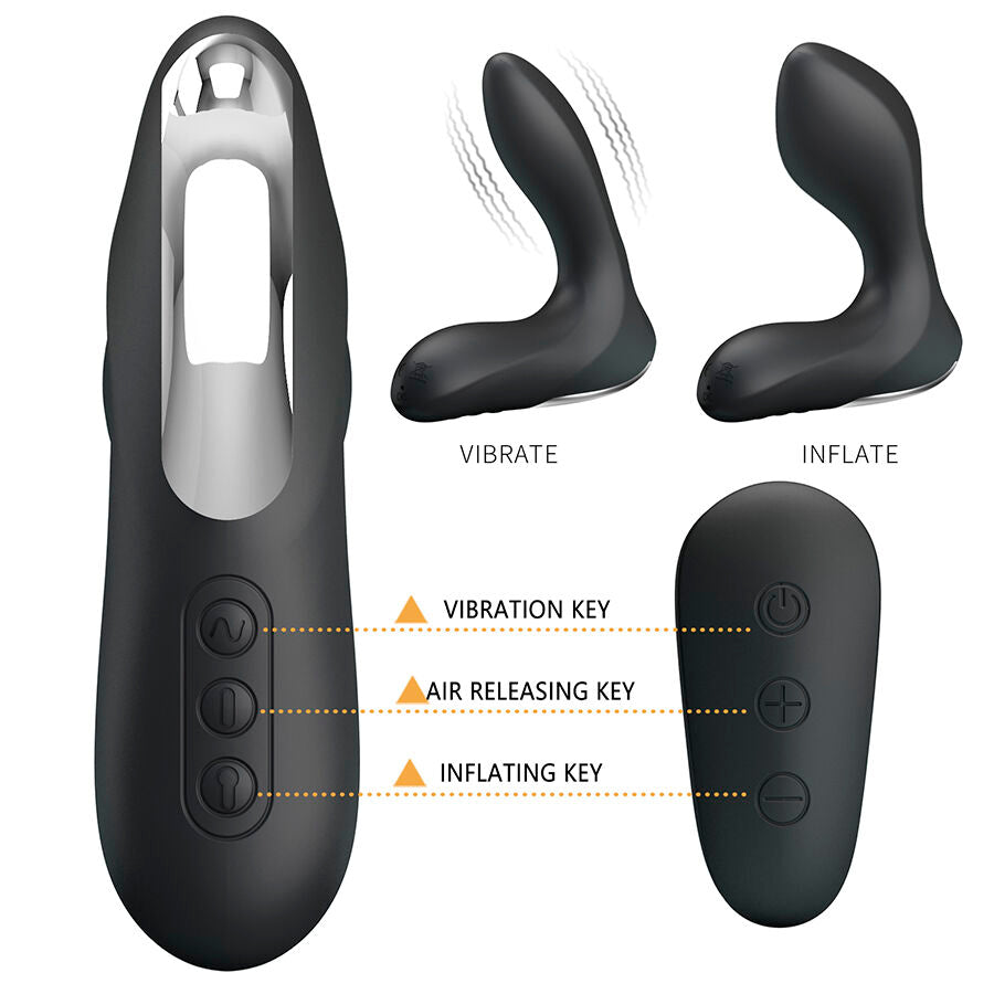 Mr Play - Prostata-Massagegerät mit Vibrationsfernbedienung