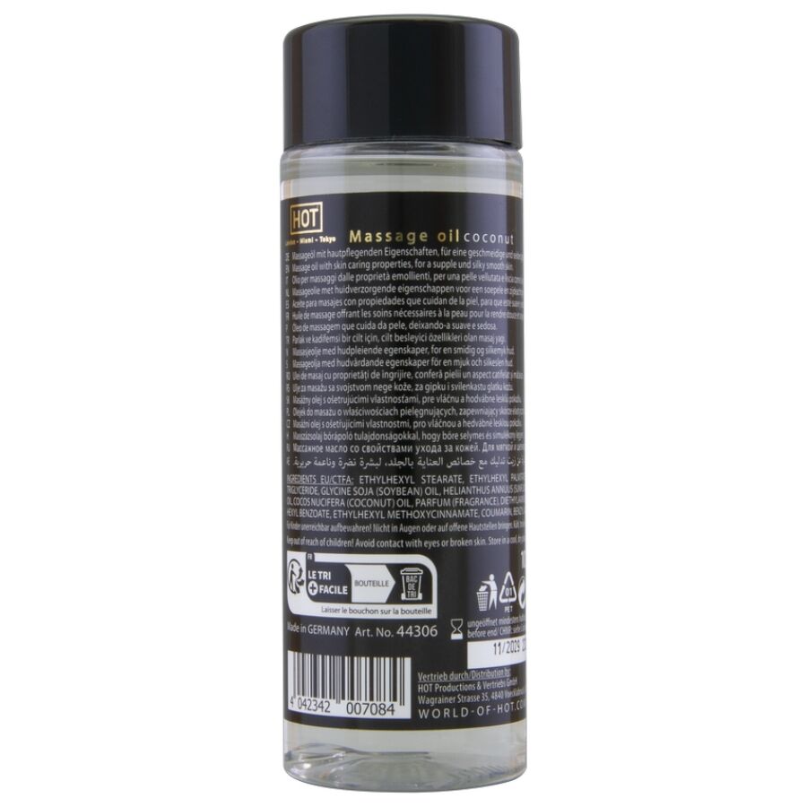 Hot - Massageöl Kokosnuss 100 ml