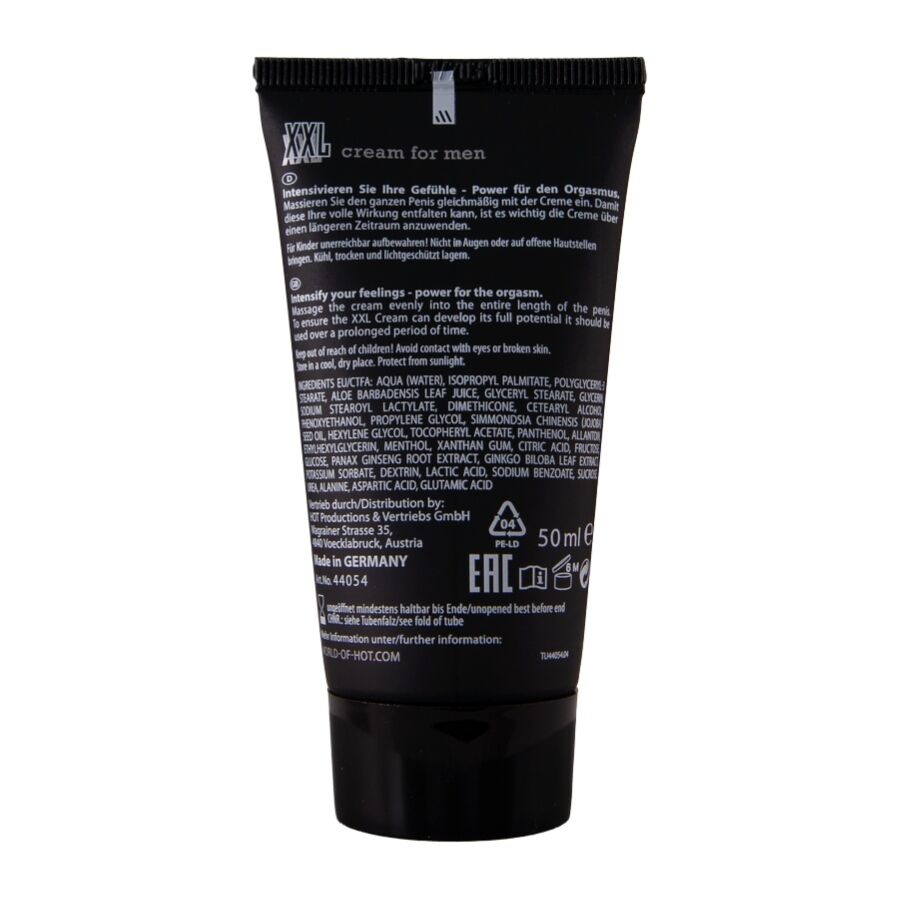 Hot - XXL Creme für Männer 50 ml