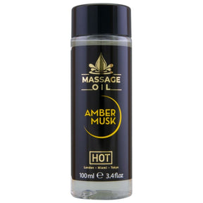 Hot - Massageöl Amber & Moschus 100 ml