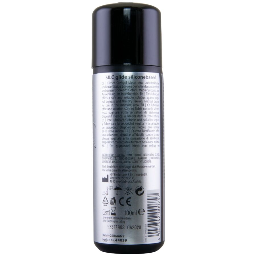 Hot - Silc Glide Silikonbasiertes Gleitmittel 100 ml