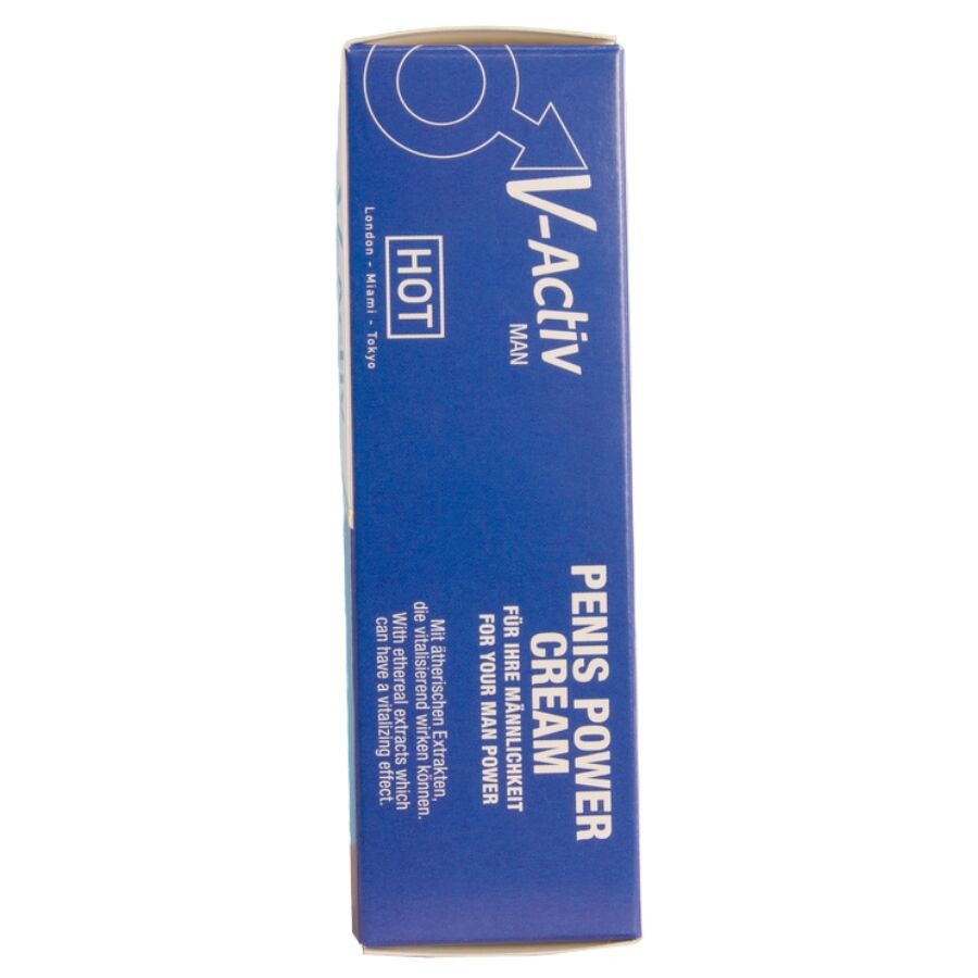 Hot - V-Aktiv Penis Power Creme für Männer 50 ml
