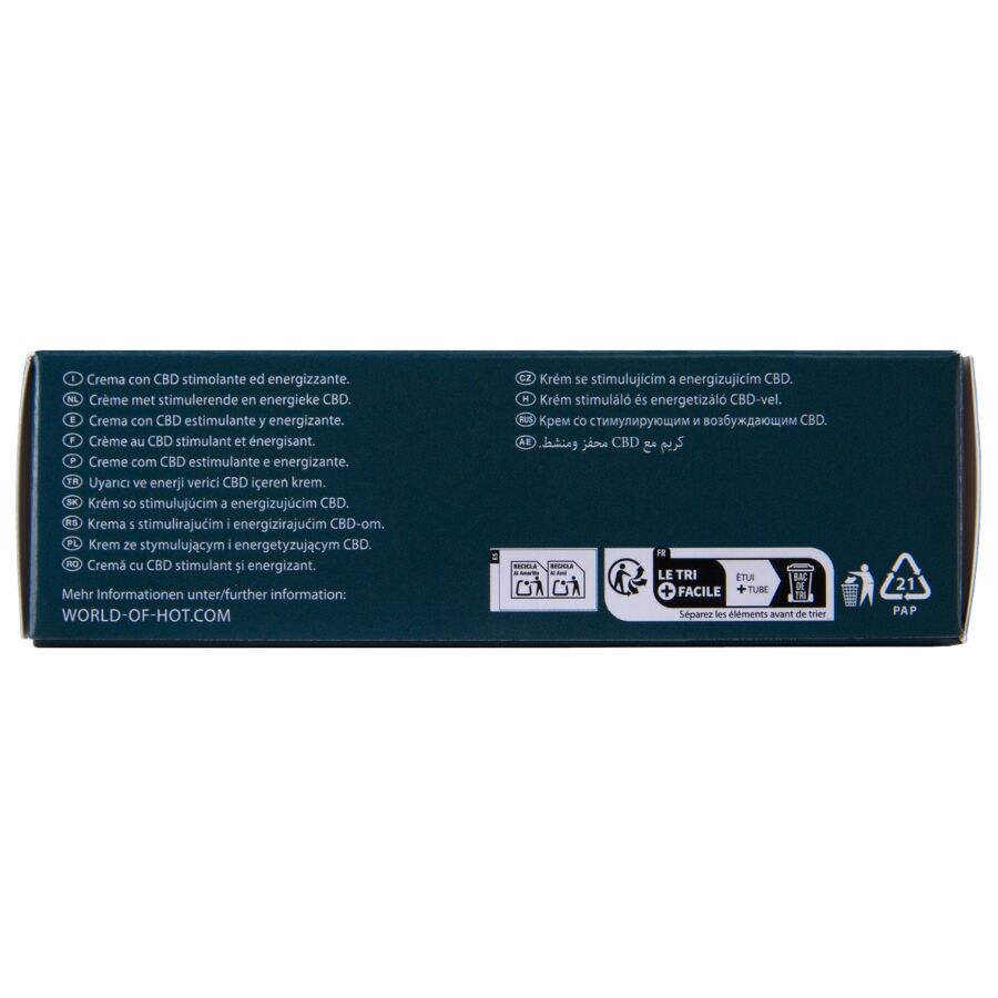 Hot - Masturbationscreme mit Cbd Unisex 100 ml