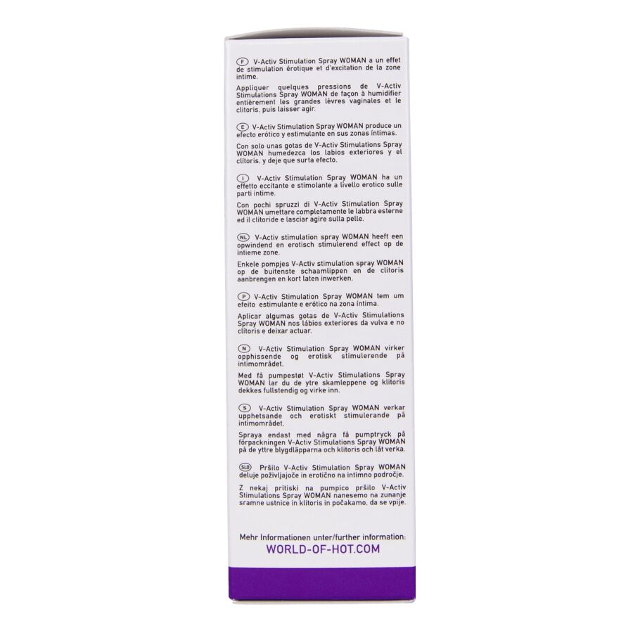 Hot - V-Activ Stimulationsspray für Frauen 50 ml