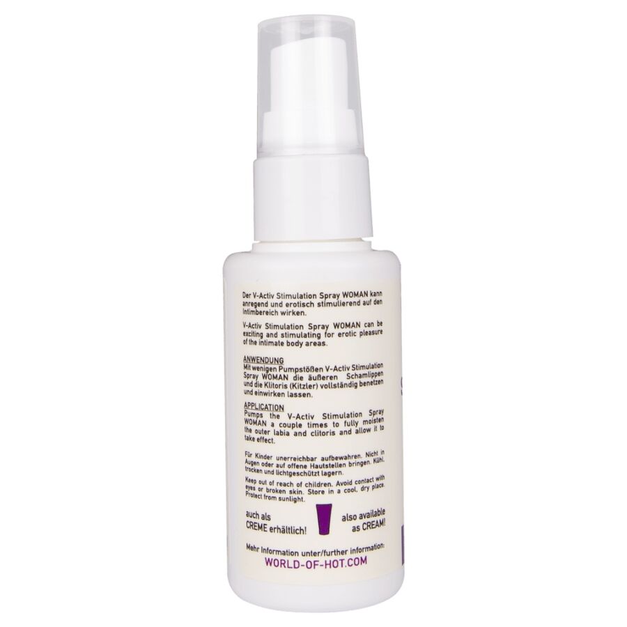 Hot - V-Activ Stimulationsspray für Frauen 50 ml