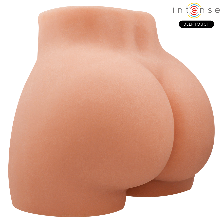 Intense Deep Touch - Richie-Torso mit Anus und Realistischem Dildo mit Druck- und Vibrationsmöglichkeiten, Fernbedienung, 4,7 kg