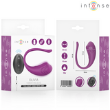 Intense - Olivia Purple Vibrations-Ei mit Fernbedienung